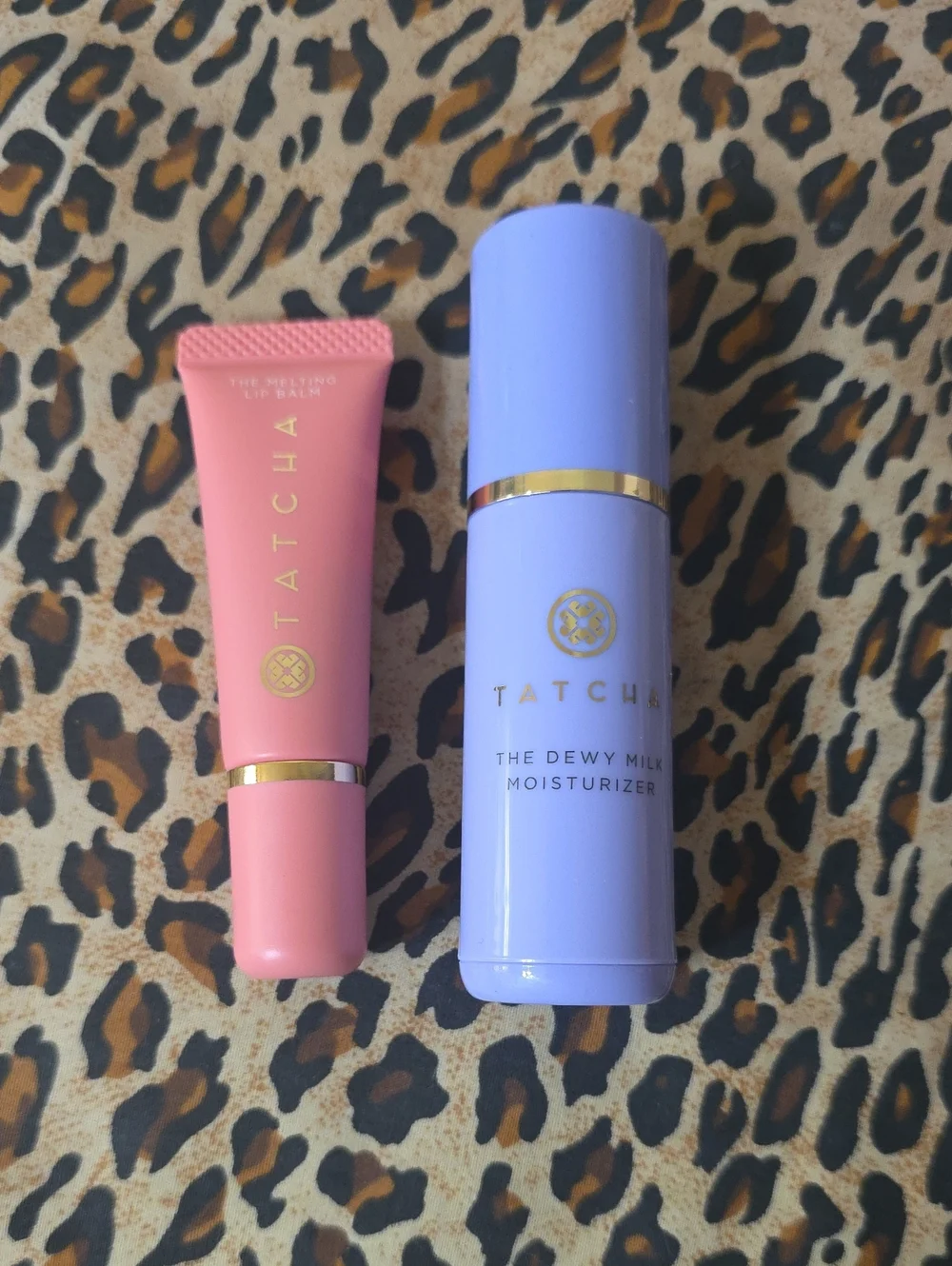 TATCHA Dewy Milk Moisturizer & Lip Balm Duo - Pink & Lavender